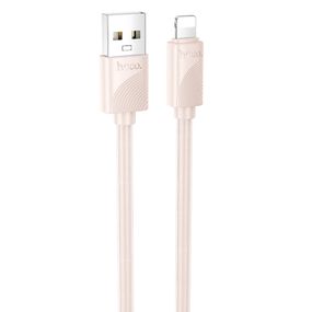 Дата кабель Hoco X114 Energy USB to Lightning 2.4A (1m) Pink