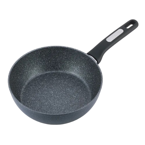 Сотейник d28*8,5см литий алюміній а/п Black marble 5395MR KAMILLE