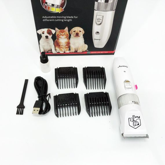 Машинка Gemei GM-634 для стрижки тварин машинка для грумінгу | Зображення 6