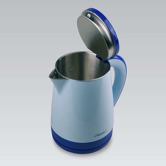 Электрочайник Maestro MR-037-BLUE, 1.2 л, 1600 Вт, с двойными стенками | Зображення 1