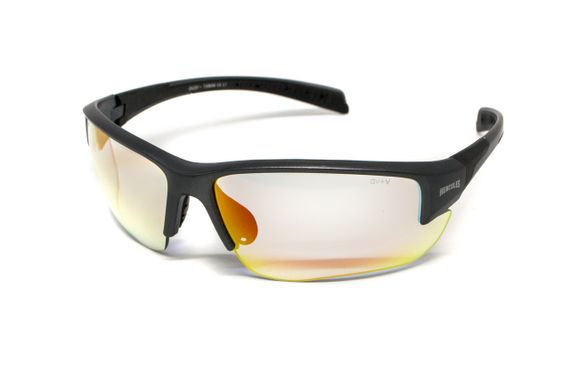Окуляри фотохромні (захисні) Global Vision Hercules-7 Photochromic Anti-Fog (G-Tech™ red), фотохромні дзеркальні червоні | Зображення 1