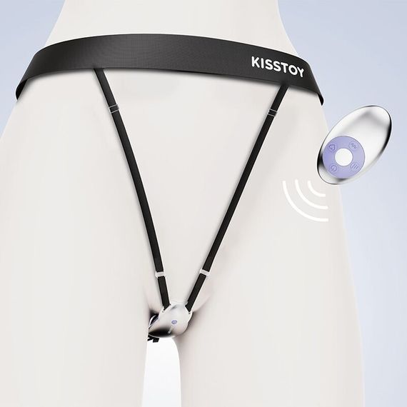 Вібратор у трусики KISSTOY Viosecret, пояс для фіксації та пульт ДК у комплекті | Зображення 3