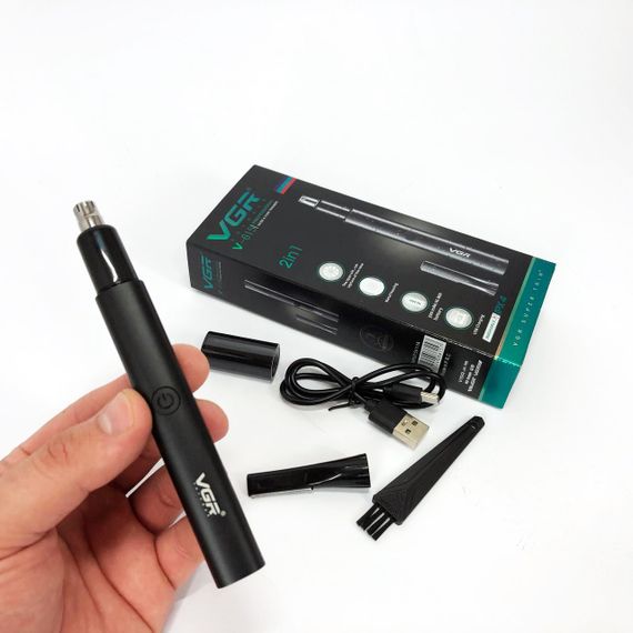 Электробритва с бритвенной насадкой VGR V-615, Мужская электробритва для бритья, Бритвы электрические IE-50 | Зображення 7