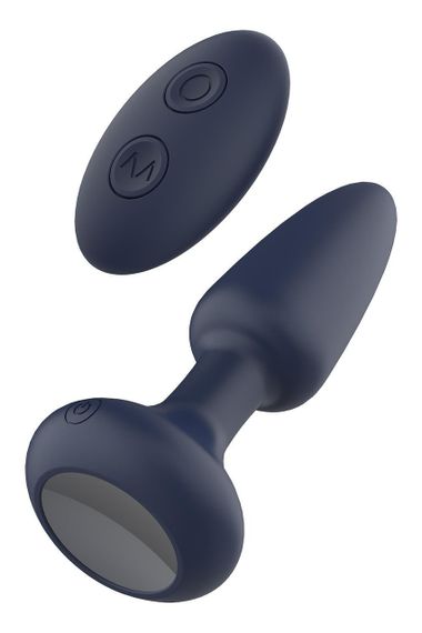 Анальна пробка DreamToys Startroopers Venus з дистанційним пультом керування, чорна Sex Aura | Зображення 1