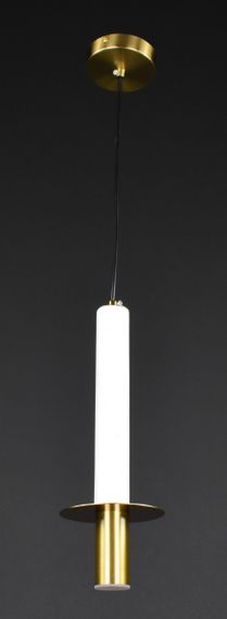 Люстра підвісна на 1 лампочку 27409 Латунь 40-140х12х12 см.