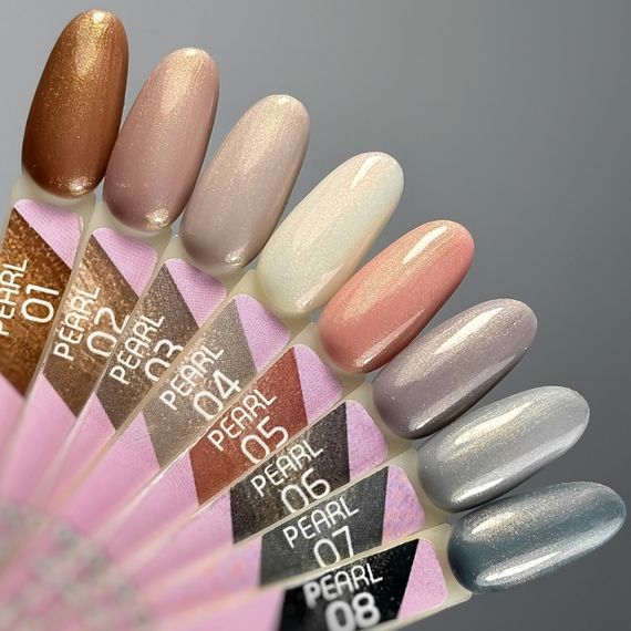 Гель-лак Toki-Toki Pearl 08 сине-серый 5мл | Зображення 2