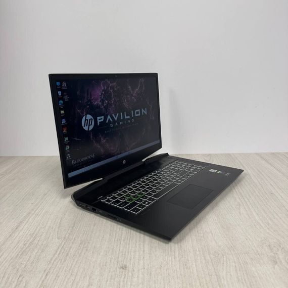Игровой ноутбук Б-класс HP Pavilion Gaming 17-cd1104ur / 17.3" (1920x1080) IPS / Intel Core i7-10750H (6 (12) ядер по 2.6 - 5.0 GHz) / 16 GB DDR4 / 512 GB SSD / nVidia GeForce RTX 2060 Max-Q, 6 GB GDDR6, 192-bit / WebCam б/у | Зображення 3