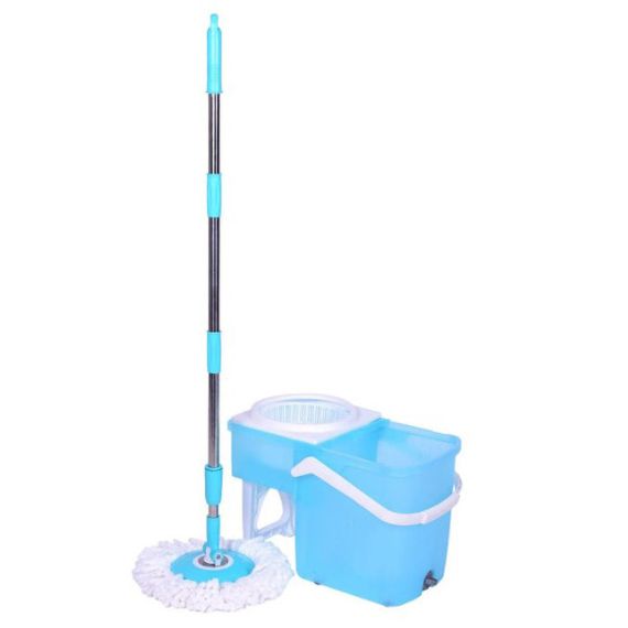 Універсальна швабра з віджимом-центрифугою та відром Easy Mop Кругла Швабра. AQ-520 Колір: синій | Зображення 6