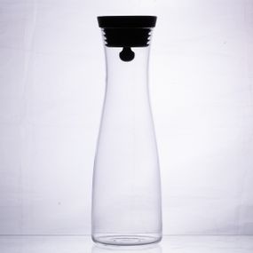 Скляний графин з кришкою 1 л для води, соку, лимонаду HP-19-42