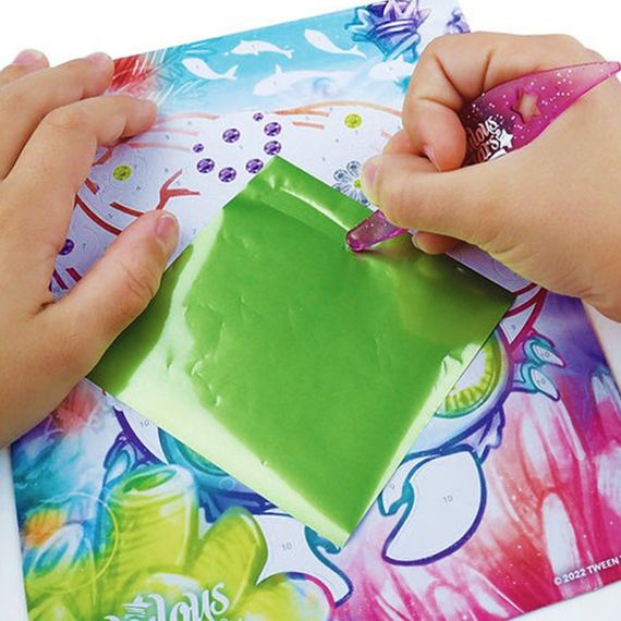 Набор для творчества Звездные блестки и фольга Nebulous Stars 11011, 3 шаблона | Зображення 3