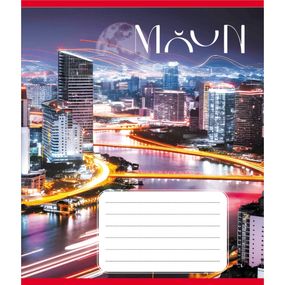 Тетрадь общая "Месяц" 060-610055K-2 в клеточку, 60 листов (959061)