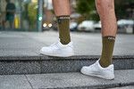 Шкарпетки водонепроникні Dexshell Ultra Thin Crew OG, р-р М, хакі | Зображення 5
