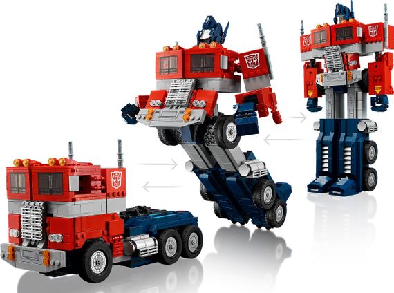 Конструктор LEGO Icons Оптимус Прайм 10302 | Зображення 8