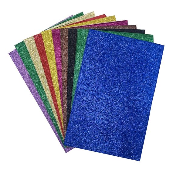 Набір фоамірана "Метелики" 859536 А4, 1,8 мм, 10 аркушів, на клейкій основі, вирізані