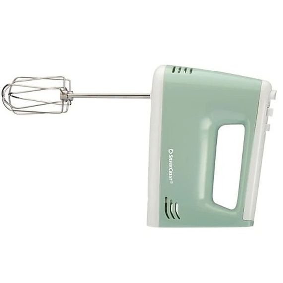 Миксер ручной Silver Crest SHM 300 F1, кухонный миксер 300 Вт, 5 скоростей, Turbo, мятный | Зображення 1