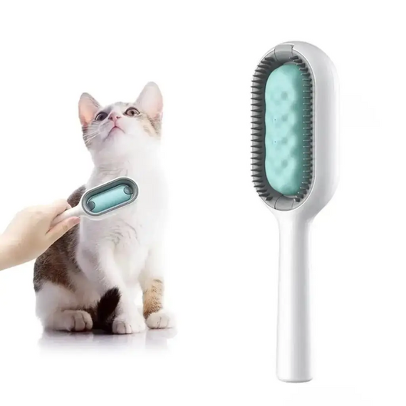 Щітка для грумінгу домашніх тварин, гребінець для сухого та вологого грумінгу тварин | Зображення 1