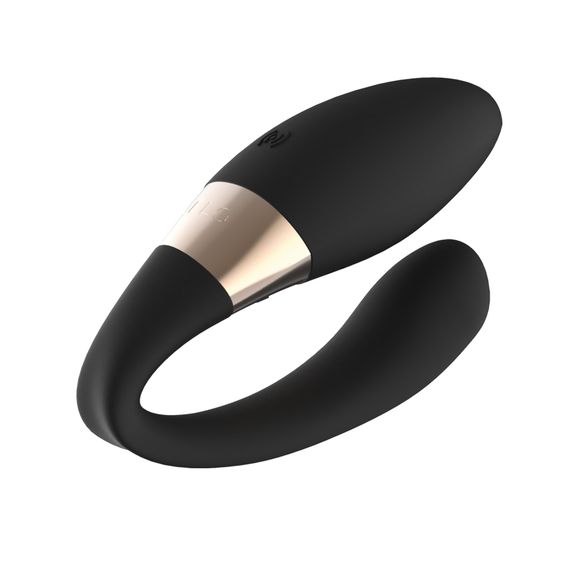 Вібратор для пар LELO Tiani Duo Black, 2 мотори, пульт ДК | Зображення 1