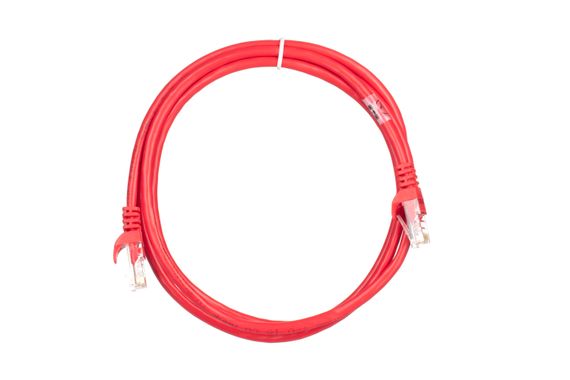 Патч-корд 2E Cat 5e,UTP,RJ45, 26AWG ,7/0.16 Cu, 1.50 m, PVC,Red (2E-PC5ECOP-150RD) | Зображення 1