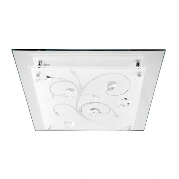 Светильник настенно-потолочный накладной BR-002 432C/2 E27 CH