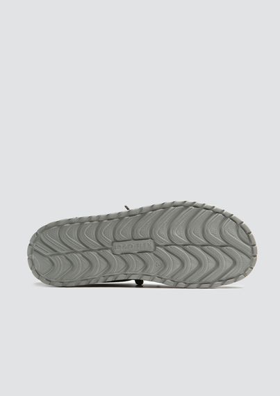 Текстильні мокасини сірого кольору 40 розмір | Зображення 4