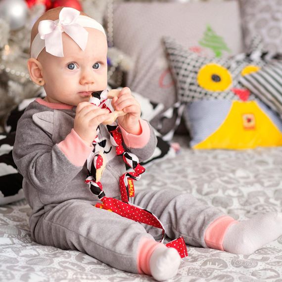 Підвіска Слінгобуси Совушка МС 110504-01 з дерев'яним гризунком | Зображення 2