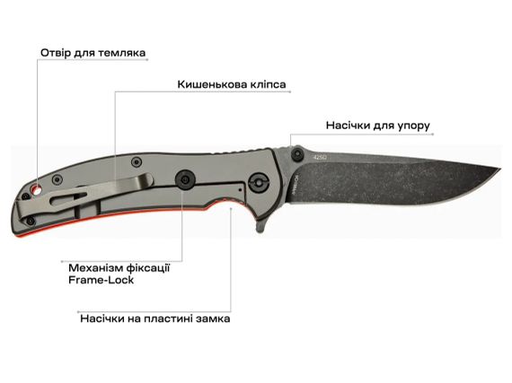 Ніж Skif Urbanite II BSW Orange | Зображення 7