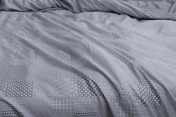 Комплект постільної білизни з компаньйоном ТМ PrimaTeks сатин мерсеризований сімейний PT-008 | Зображення 3