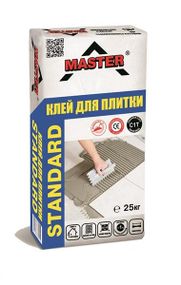 Клей для плитки Master "STANDARD" 5 кг