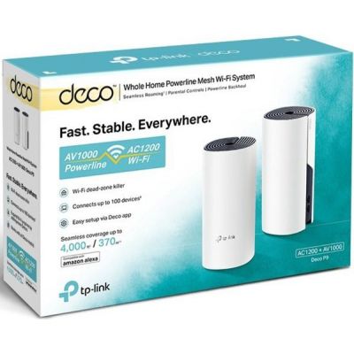 Точка доступа Wi-Fi TP-Link DECO-P9-2-PACK | Зображення 1