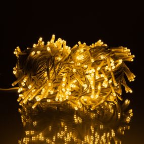 Гірлянда Різдвяна фея вулична 50 м 500 LED білий провід Жовтий CF500L50MWY