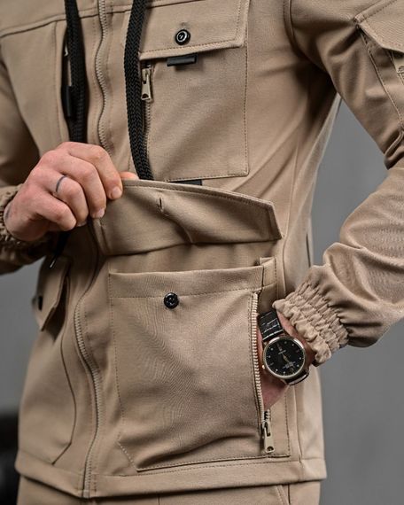 Спортивний костюм Stone Island  бежевий | Зображення 9