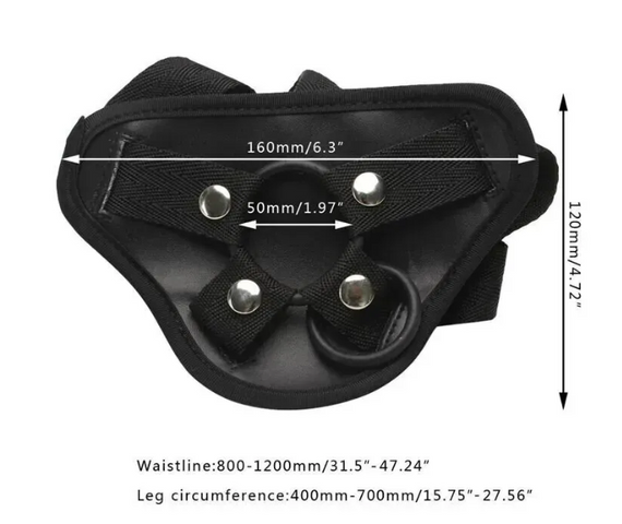 Страпон женский EGZO Evolution STR002 ( 20,5 см х 4,5 см ) sexstyle | Зображення 5