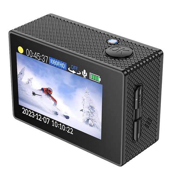 Екшн камера Hoco DV100 Sports 1080p Wi-Fi до 64 Гб | Зображення 3