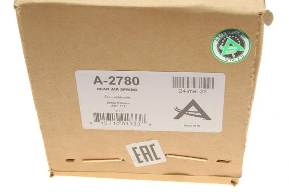 Подушка пневмоподвески сзади BMW 5 F07 F11 09-17 A-2780 | Зображення 4
