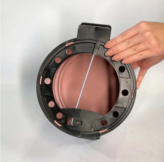 Відро для сміття з педаллю Maxiflow 3 л рожеве 4501.1825S.103.03 | Зображення 2