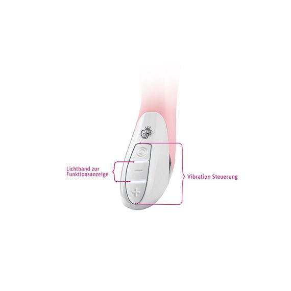 Вібратор-кролик Mystim Danny Divido Candy Rose з глибокою вібрацією, 2 мотори | Зображення 4