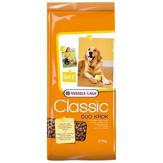 Versele-Laga Classic Dog Duo Krok верселе-лага классик дуо крок сухой премиум корм для собак 20 кг