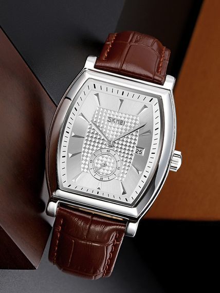 Годинник S2kmei 9306SISI Silver-Silver | Зображення 4