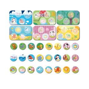 Настільна гра Лото Тварини і їх місця проживання DoDo 300196, 6 карток, 24 фішки