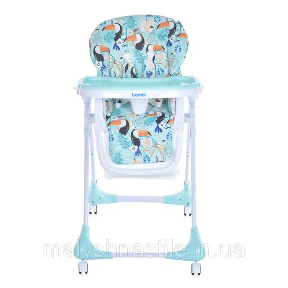 Стульчик для кормления M 3233 Toucan Mint высота регулируется | Зображення 2
