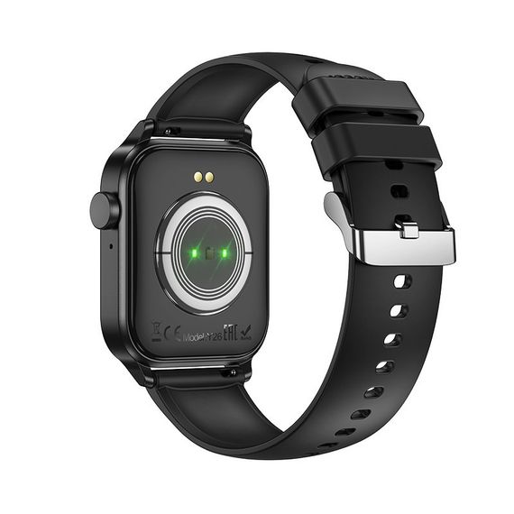 Смарт-годинник Hoco Y26 Smart sports watch (call version) Black | Зображення 1