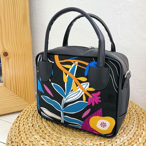 Сумка женская Kitto Чудо цветы 25x20x9 см (SKI_22S009_BL)