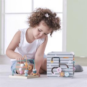 Бізікуб дерев'яний Viga Toys PolarB 5 в 1 (44030)