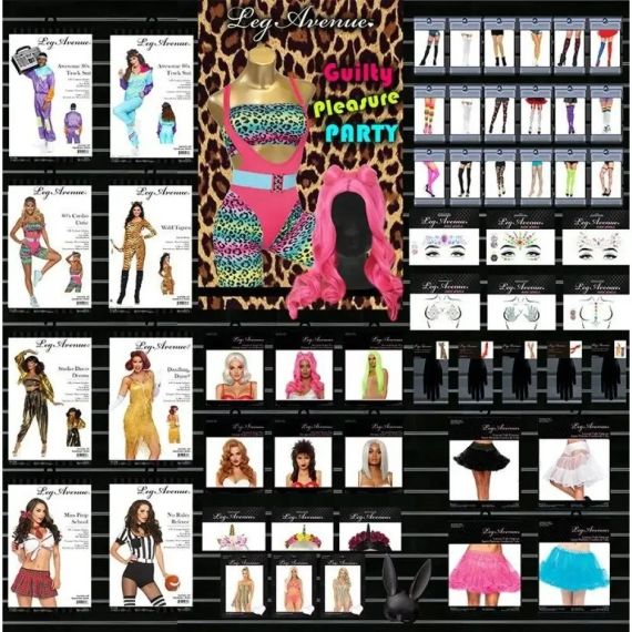 Перука довга Leg Avenue, золотистий блонд Sex Aura | Зображення 4