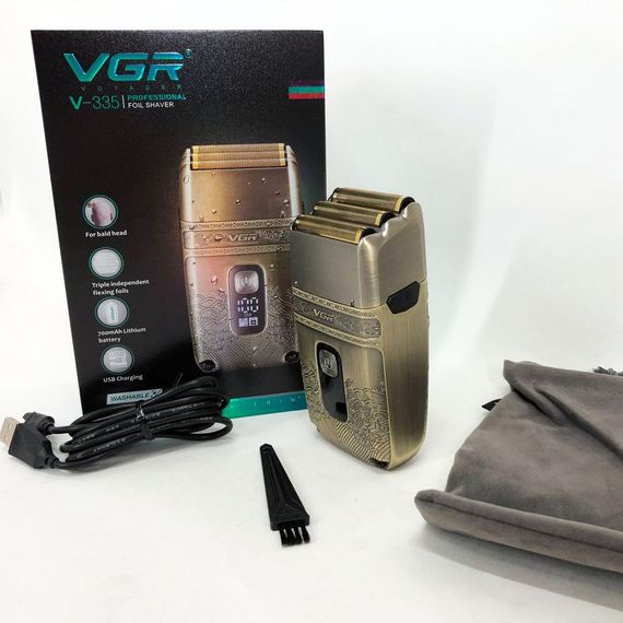 Електробритва з вологостійким корпусом XPRO VGR V-335 (42202-VGR-335_670) | Зображення 4