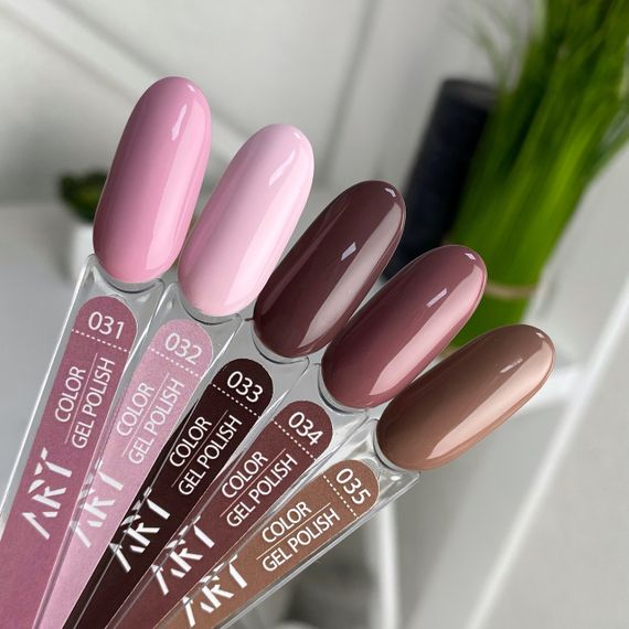 Гель-лак ART in detail 35 (теплий світло-коричневий) 6мл | Зображення 1