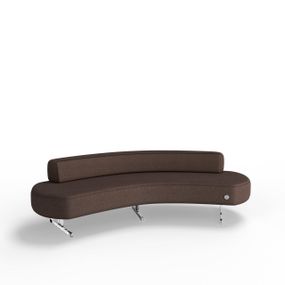 Трехместный диван FLEX 25 Ткань Шоколадный