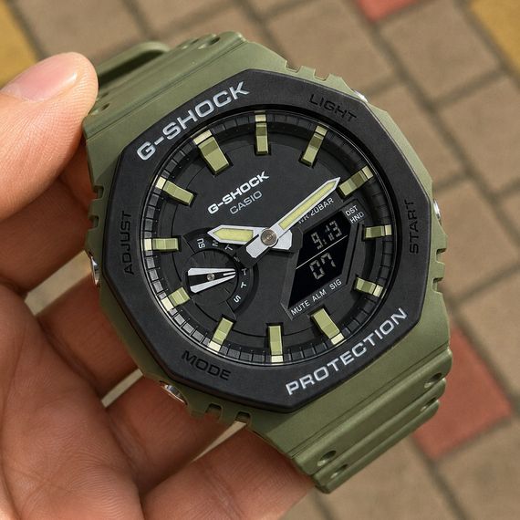 Чоловічий годинник Casio GA-2110SU-3A | Зображення 1