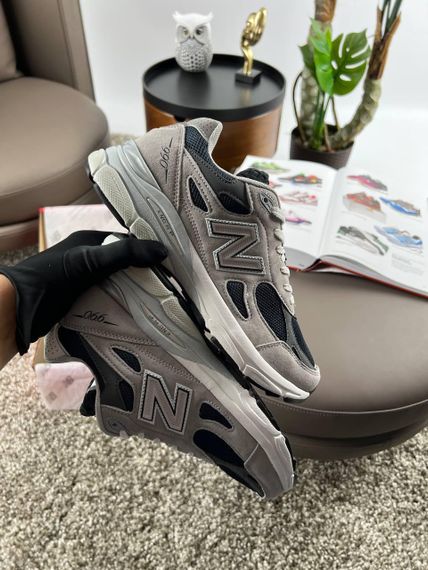 Кросівки чоловічі 990 Grey White Reflective , В'єтнам 45 28 | Зображення 5