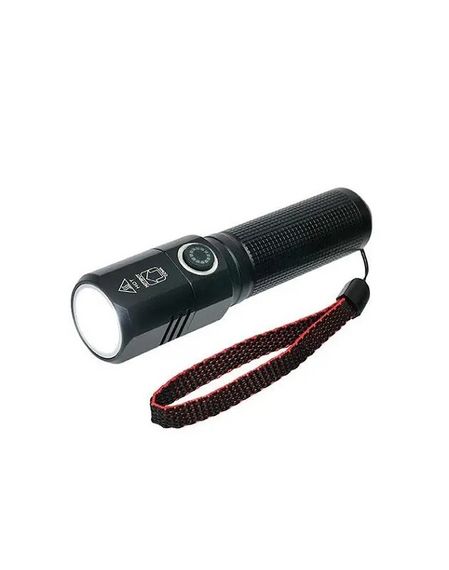 Ліхтарик тактичний Rablex RB262-300000W акумуляторний світлодіодний, zoom Чорний | Зображення 5